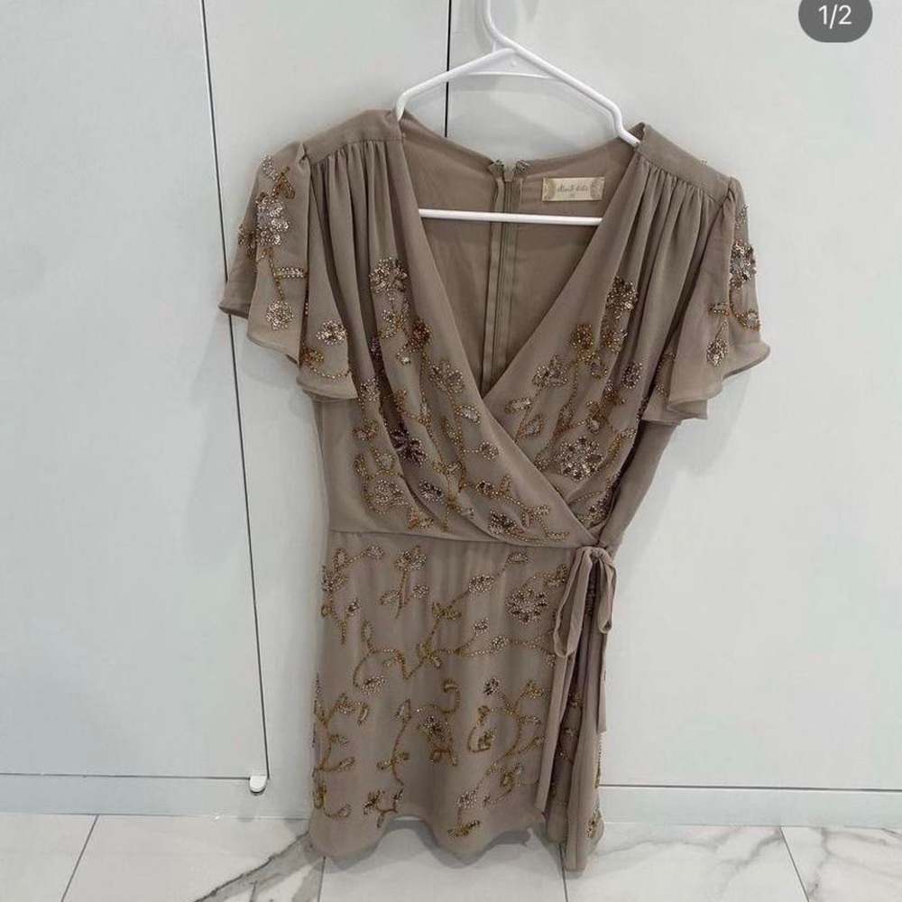 Altered State Mini Wrap Dress